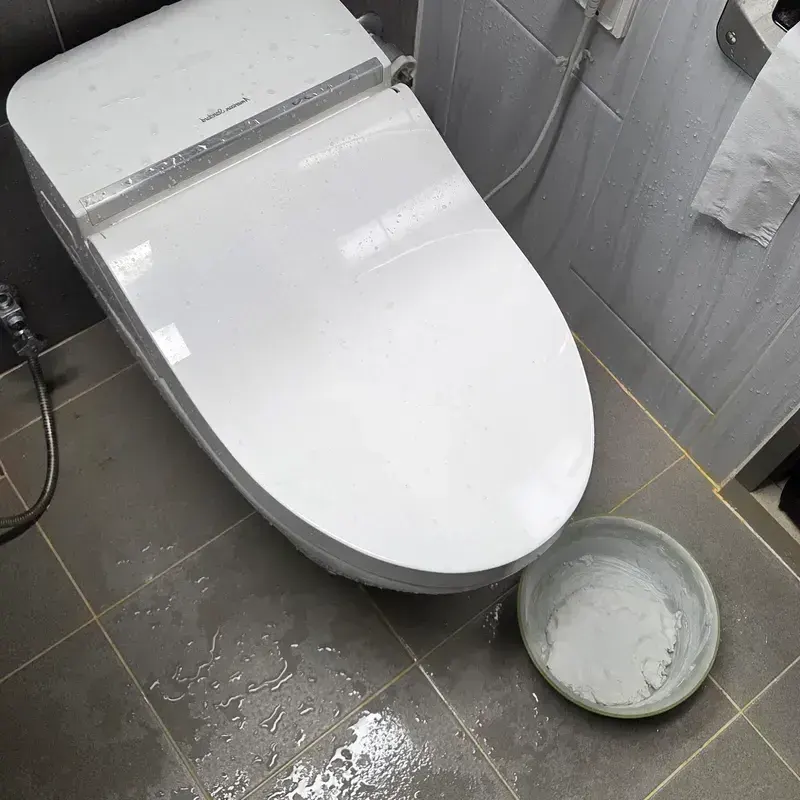 목행 식당 2층 화장실